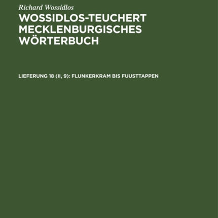 Flunkerkram Bis Fuusttappen