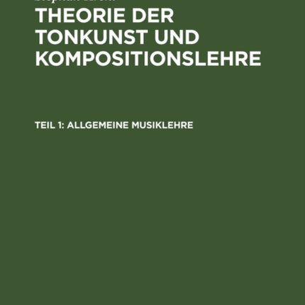 Allgemeine Musiklehre