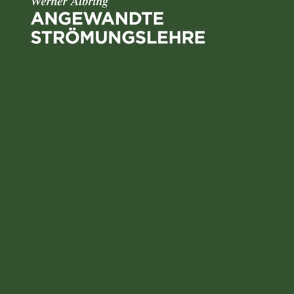 Angewandte Strömungslehre