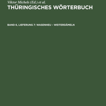 Wasenheu - Weiterdämeln