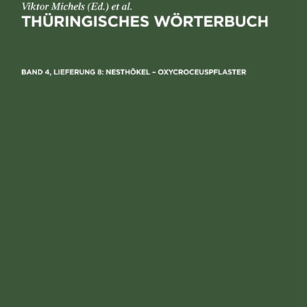 Nesthökel - Oxycroceuspflaster