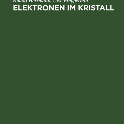 Elektronen Im Kristall