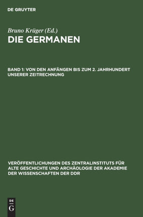 Von Den Anfängen Bis Zum 2. Jahrhundert Unserer Zeitrechnung