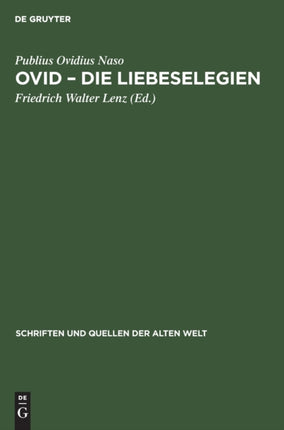 Ovid - Die Liebeselegien