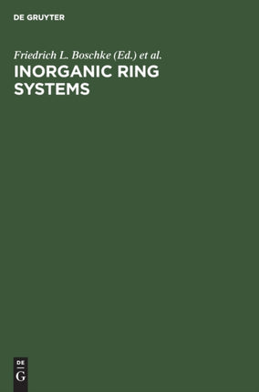 Inorganic Ring Systems
