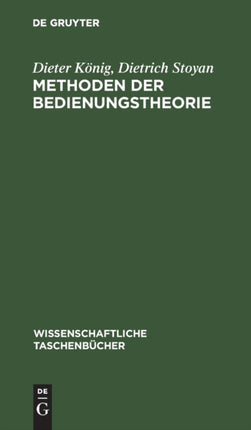 Methoden Der Bedienungstheorie