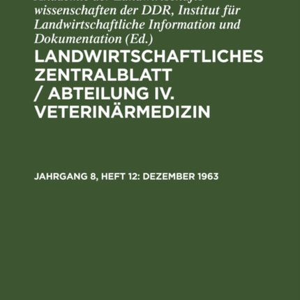 Dezember 1963