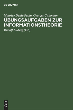 Übungsaufgaben Zur Informationstheorie