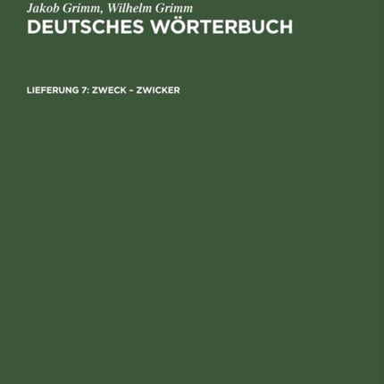 Zweck - Zwicker