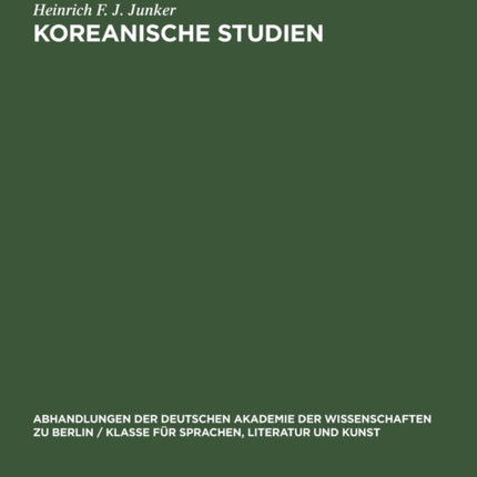Koreanische Studien