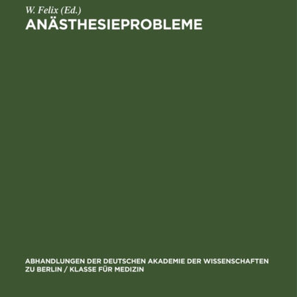 Anästhesieprobleme