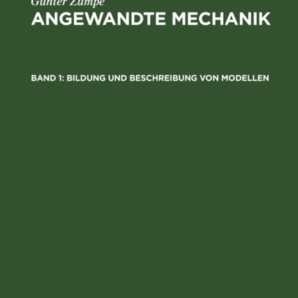 Bildung Und Beschreibung Von Modellen