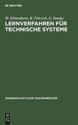 Lernverfahren Für Technische Systeme