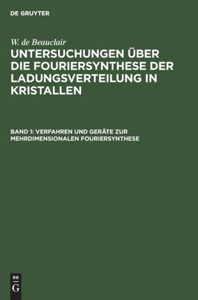 Verfahren Und Geräte Zur Mehrdimensionalen Fouriersynthese