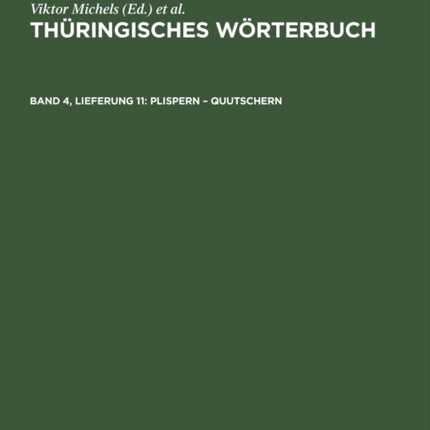 Plispern - Quutschern