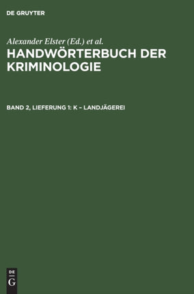 K - Landjägerei