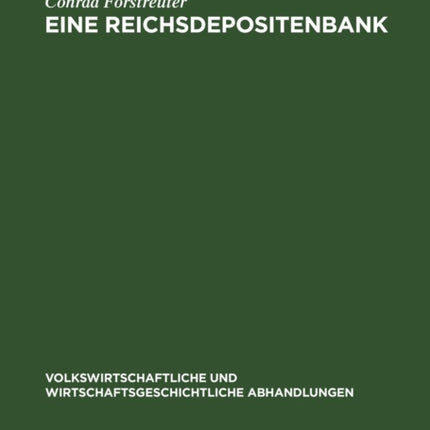 Eine Reichsdepositenbank