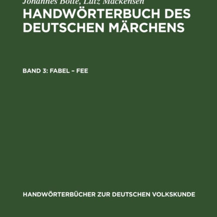 Fabel - Fee