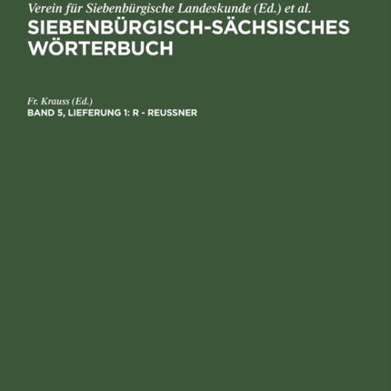 R - Reussner