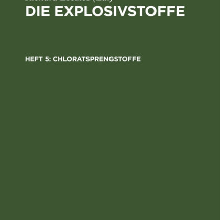 Chloratsprengstoffe
