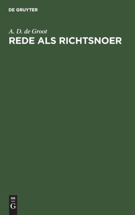 Rede als richtsnoer