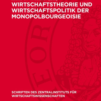 Wirtschaftstheorie Und Wirtschaftspolitik Der