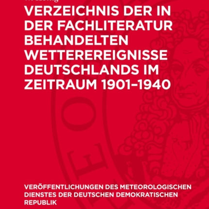 Verzeichnis Der in Der Fachliteratur Behandelten