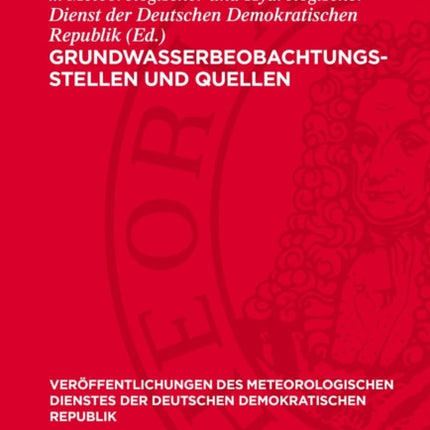 Grundwasserbeobachtungsstellen Und Quellen
