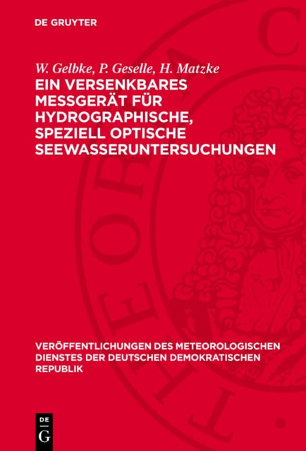Ein Versenkbares Meßgerät Für Hydrographische