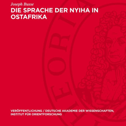 Die Sprache Der Nyiha in Ostafrika