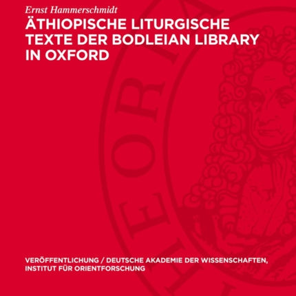 Äthiopische Liturgische Texte Der Bodleian