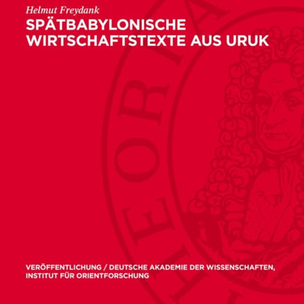 Spätbabylonische Wirtschaftstexte Aus Uruk