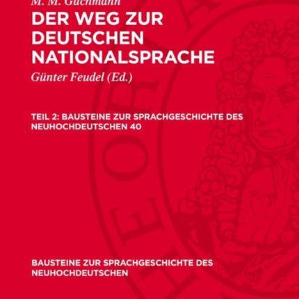 M. M. Guchmann Der Weg Zur Deutschen