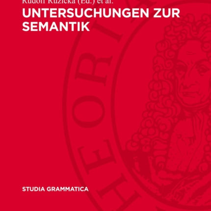Untersuchungen Zur Semantik