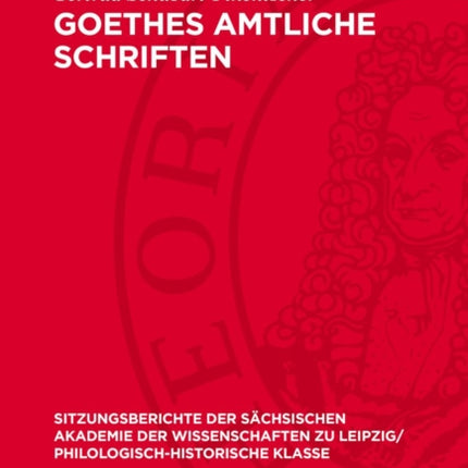 Goethes Amtliche Schriften