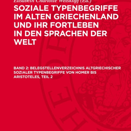 Belegstellenverzeichnis Altgriechischer Sozialer