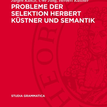 Probleme Der Selektion Herbert Küstner Und