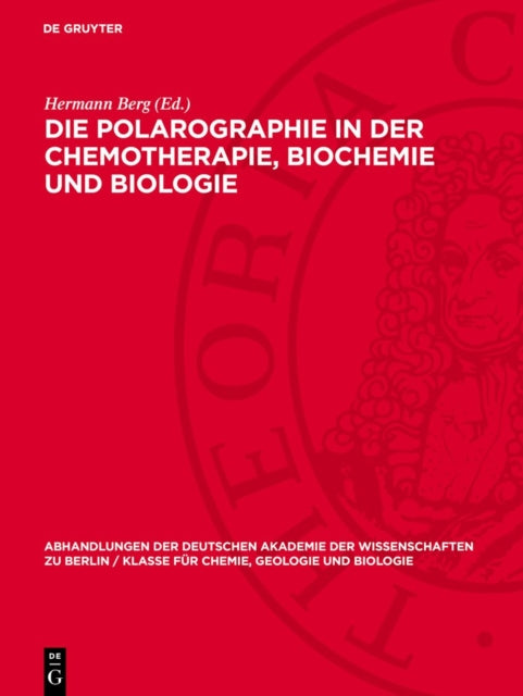 Die Polarographie in Der Chemotherapie Biochemie