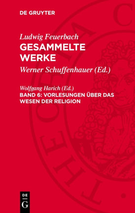 Vorlesungen Über Das Wesen Der Religion