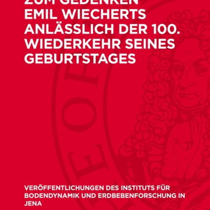 Zum Gedenken Emil Wiecherts anlässlich der 100.