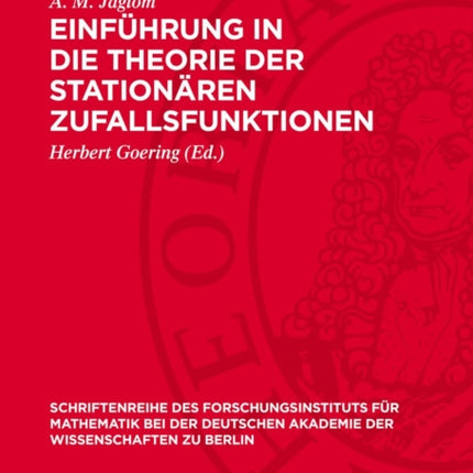 Einführung in Die Theorie Der Stationären