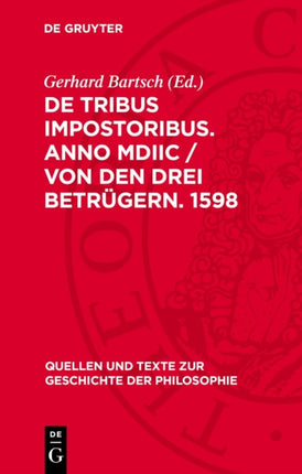 de Tribus Impostoribus. Anno MDIIC  Von Den Drei