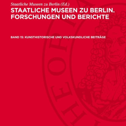 Kunsthistorische Und Volkskundliche Beiträge