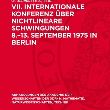 VII. Internationale Konferenz Über Nichtlineare