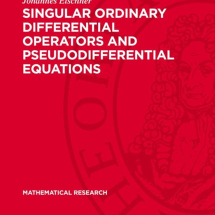 Singular Ordinary Differential Operators and