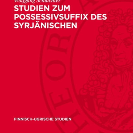 Studien Zum Possessivsuffix Des Syrjänischen