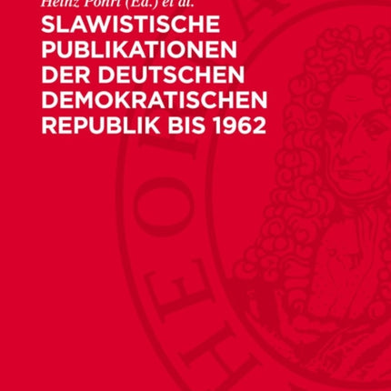 Slawistische Publikationen Der Deutschen