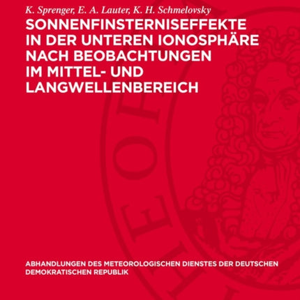 Sonnenfinsterniseffekte in Der Unteren Ionosphäre