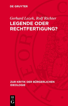 Legende Oder Rechtfertigung