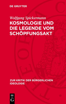 Kosmologie Und Die Legende Vom Schöpfungsakt